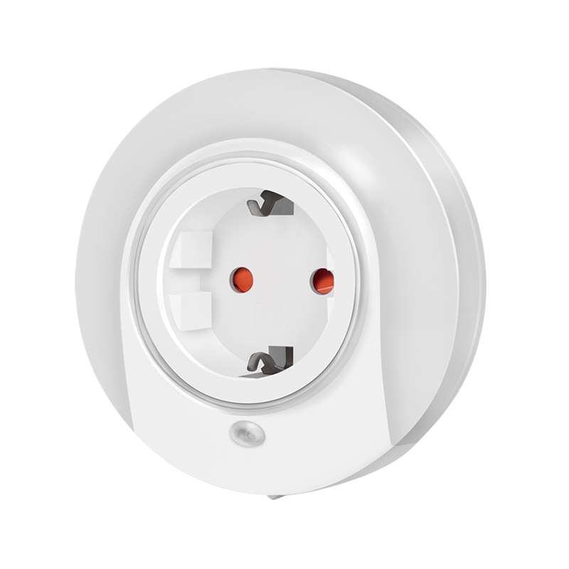 2direct LED-Nachtlicht mit Durchgangsstecker und Dämmerungssensor 3528 LED x7