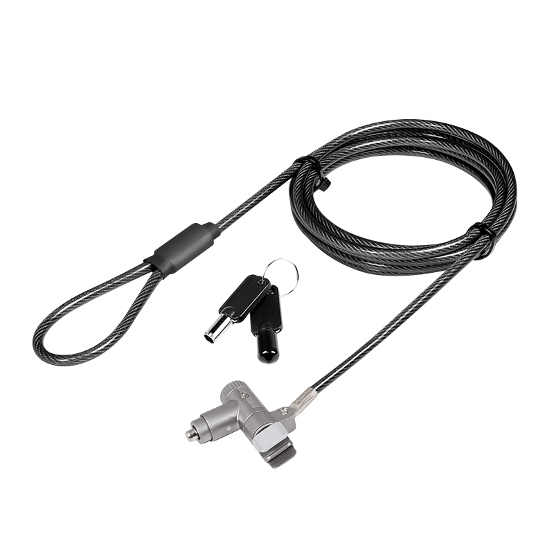 2direct MacBook Pro Diebstahlsicherung 2 m schnittfestes Kabel 14" & 16" (2021–2024)