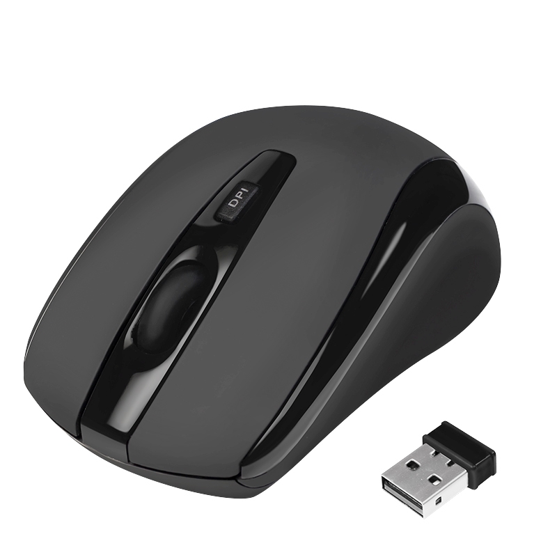 2direct Maus optisch Funk 2.4 GHz Mini schwarz
