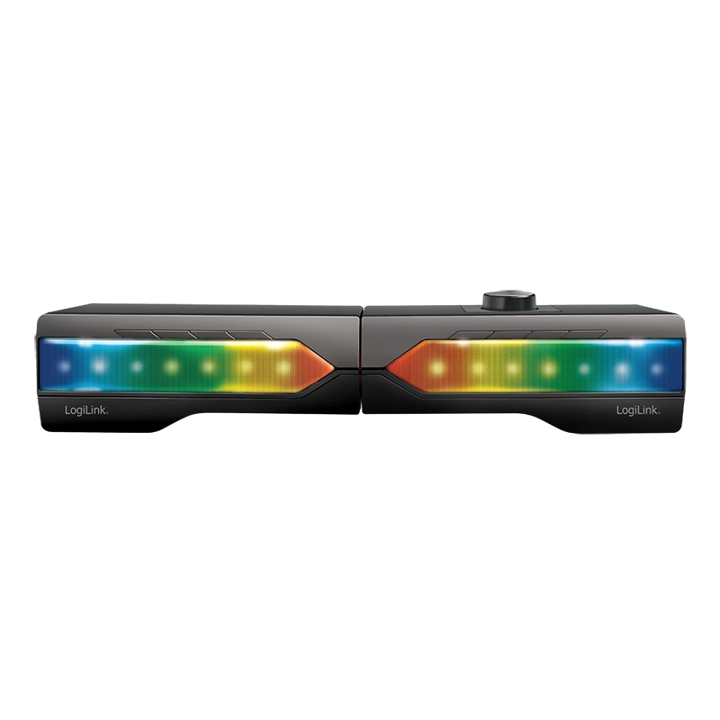 2direct Mobile Soundbar mit Party Light 2-in-1-Gaming-Sound-System