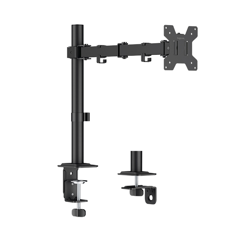 2direct Monitorhalterung 17–32" 10 kg max. Armlänge 376 mm Stahl schwarz