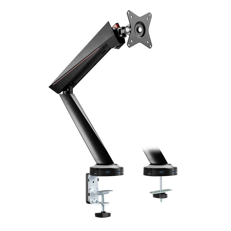 2direct Monitorhalterung 17–32" Gaming Gasdruckfeder