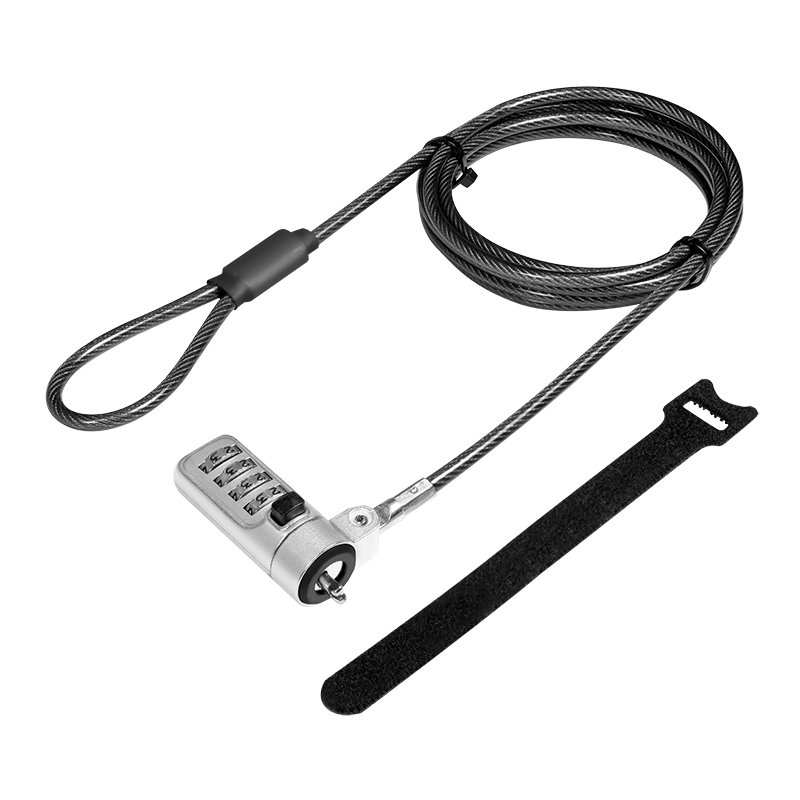 2direct Notebook Diebstahlsicherung mit Noble Lock Zahlenschloss