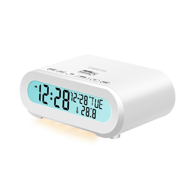 2direct Radio-Wecker Temperatur Einschlaf-Timer