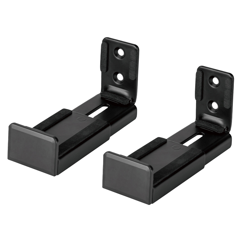 2direct Soundbar-Wandhalterung für 9–15,4 cm Breite max. 15 kg Schwarz