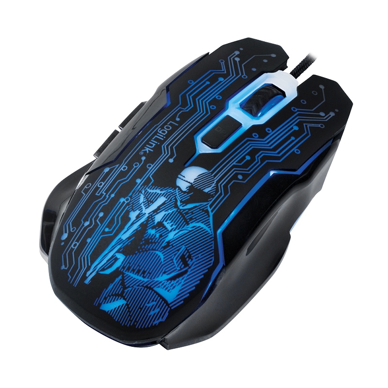 2direct USB-Gaming-Maus 2400 dpi schwarz