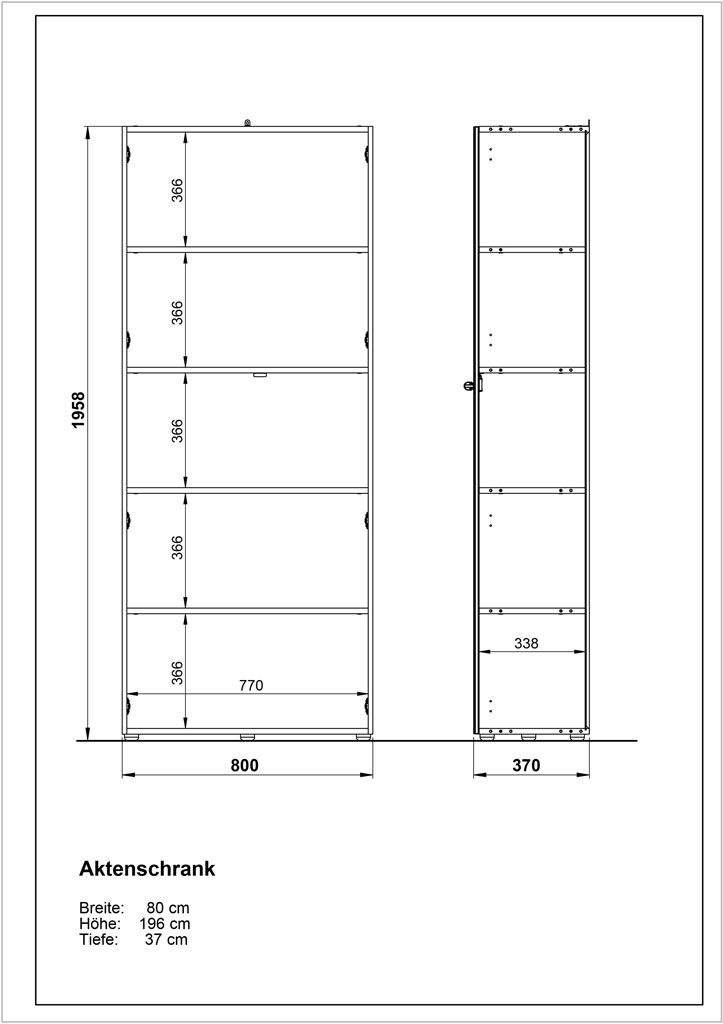 Germania Aktenschrank 4204