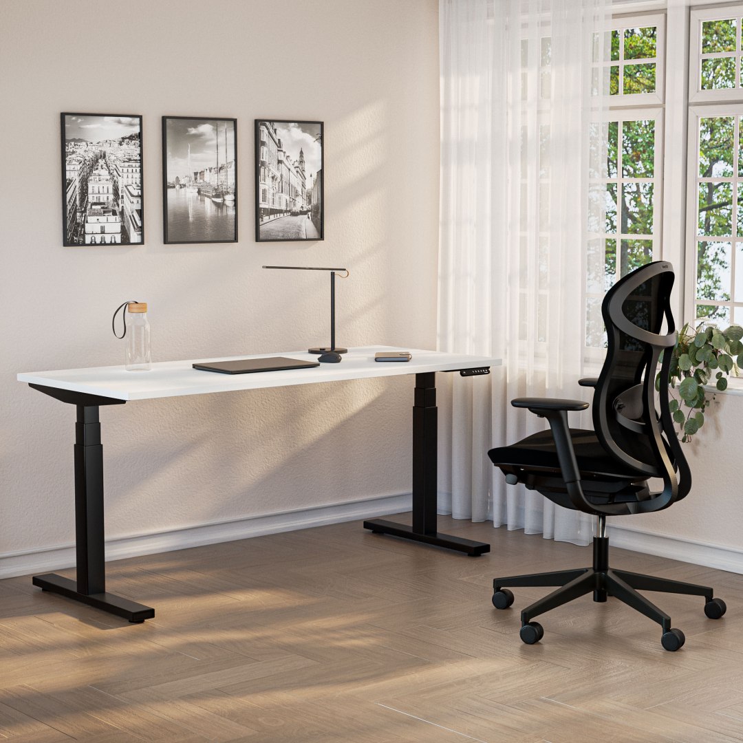 Nowy Styl Premium Arbeitsplatz mit eModel 3.0 und Prox Drehstuhl