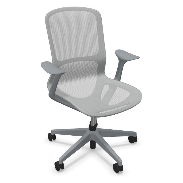 Nowy Styl Bürostuhl Airi Mesh Grey