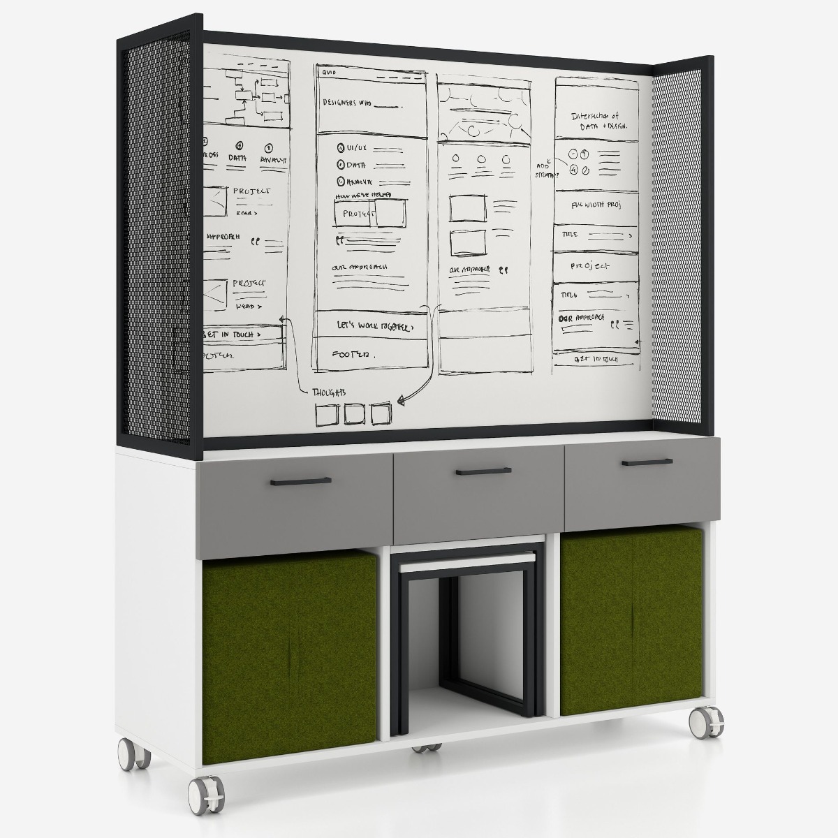 Nowy Styl Sideboard Offa Triple Box WD