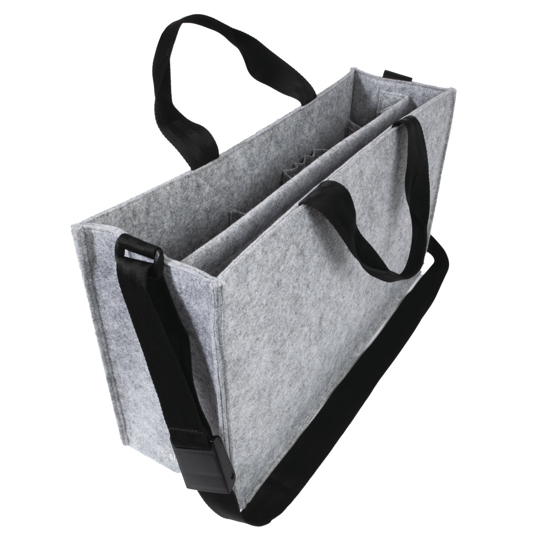 Sigel Desk Sharing Bag Classic L - Hellgrau