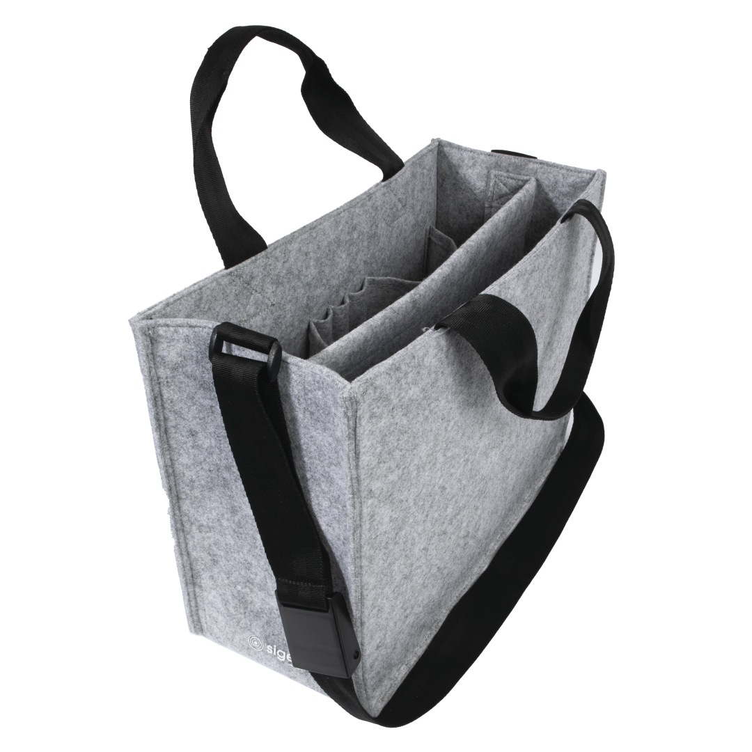 Die Sigel Desk Sharing Bag Classic M als praktischer Begleiter im agilen Büro