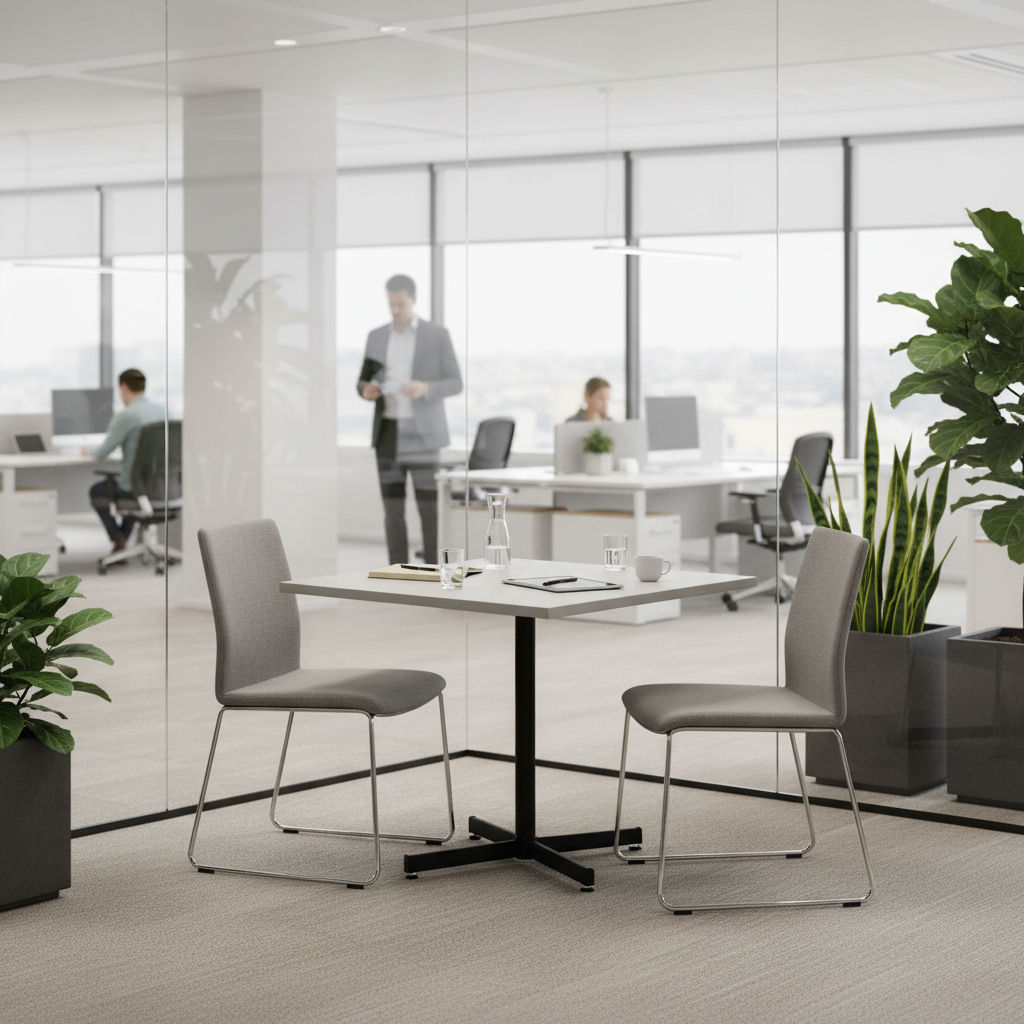 Quadratischer Beistelltisch Cruzo 4A SQ von Nowy Styl für Büro und Lounge