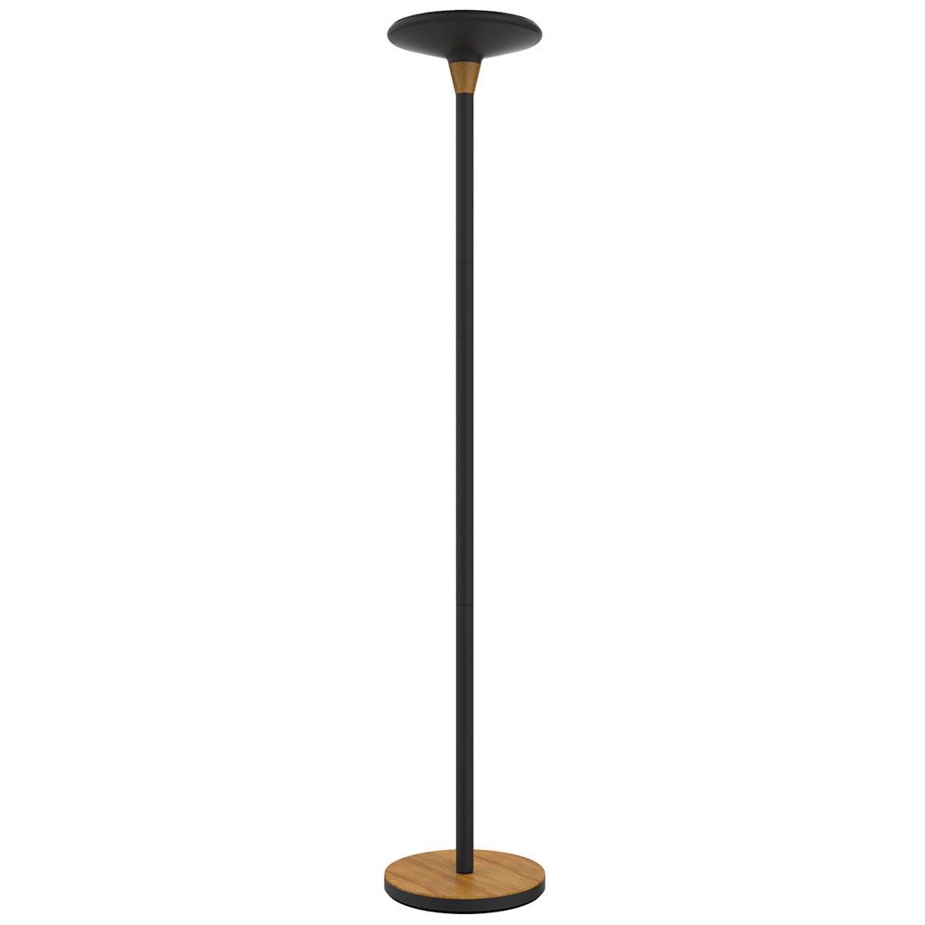 Hamelin Stehleuchte Baly Bamboo - Schwarz/Bambus