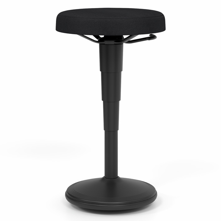 Hammerbacher Steh-Hocker - schwarz