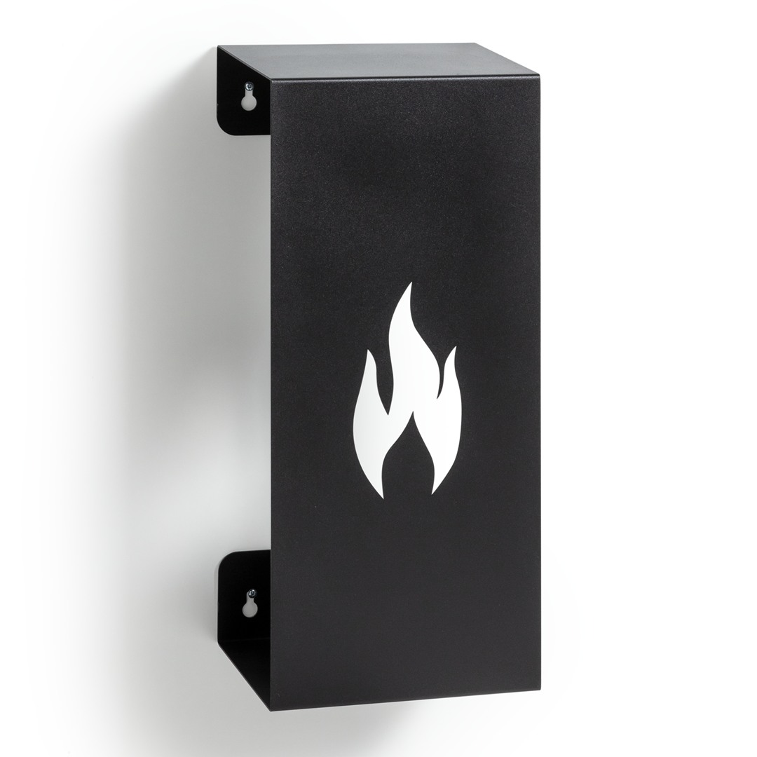 Halter für Feuerlöscher „Flamme
