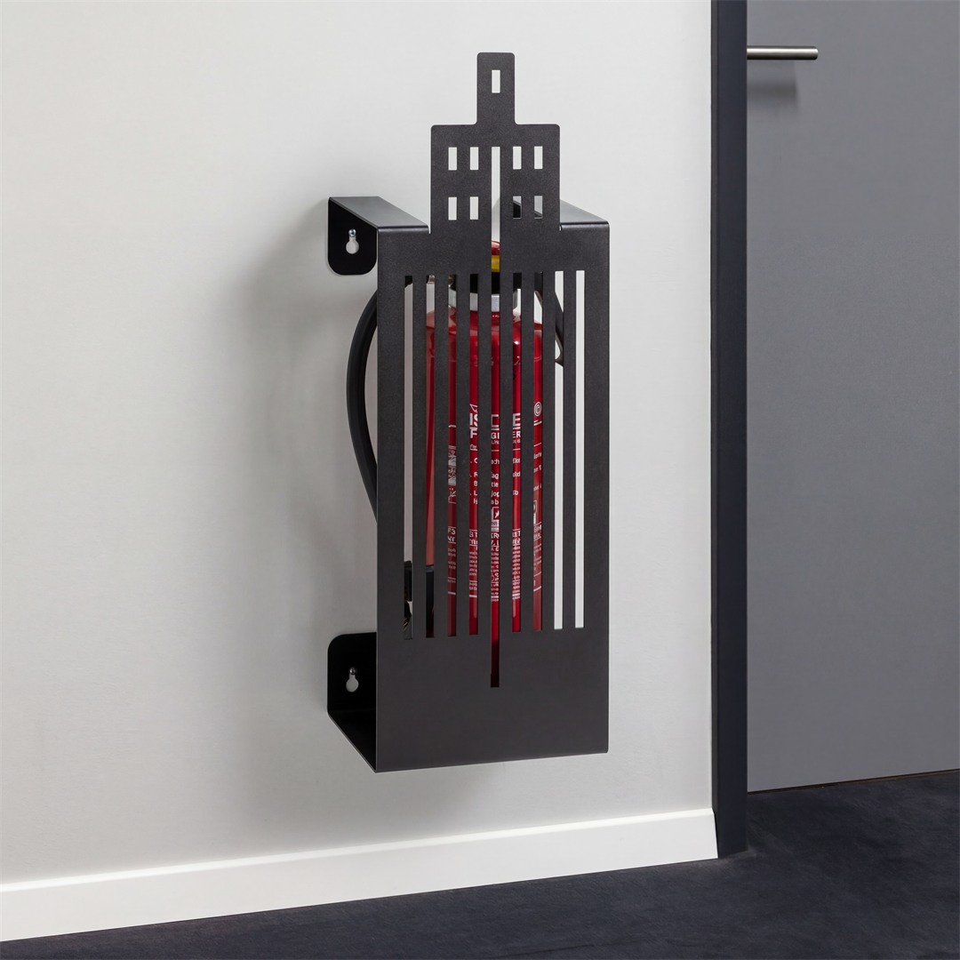 Halter für Feuerlöscher „Haus