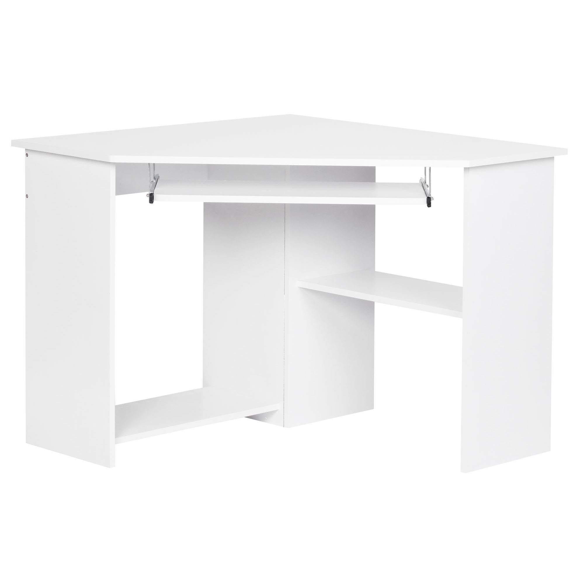 Skyport Schreibtisch Rom 127 x 89 cm - Weiß