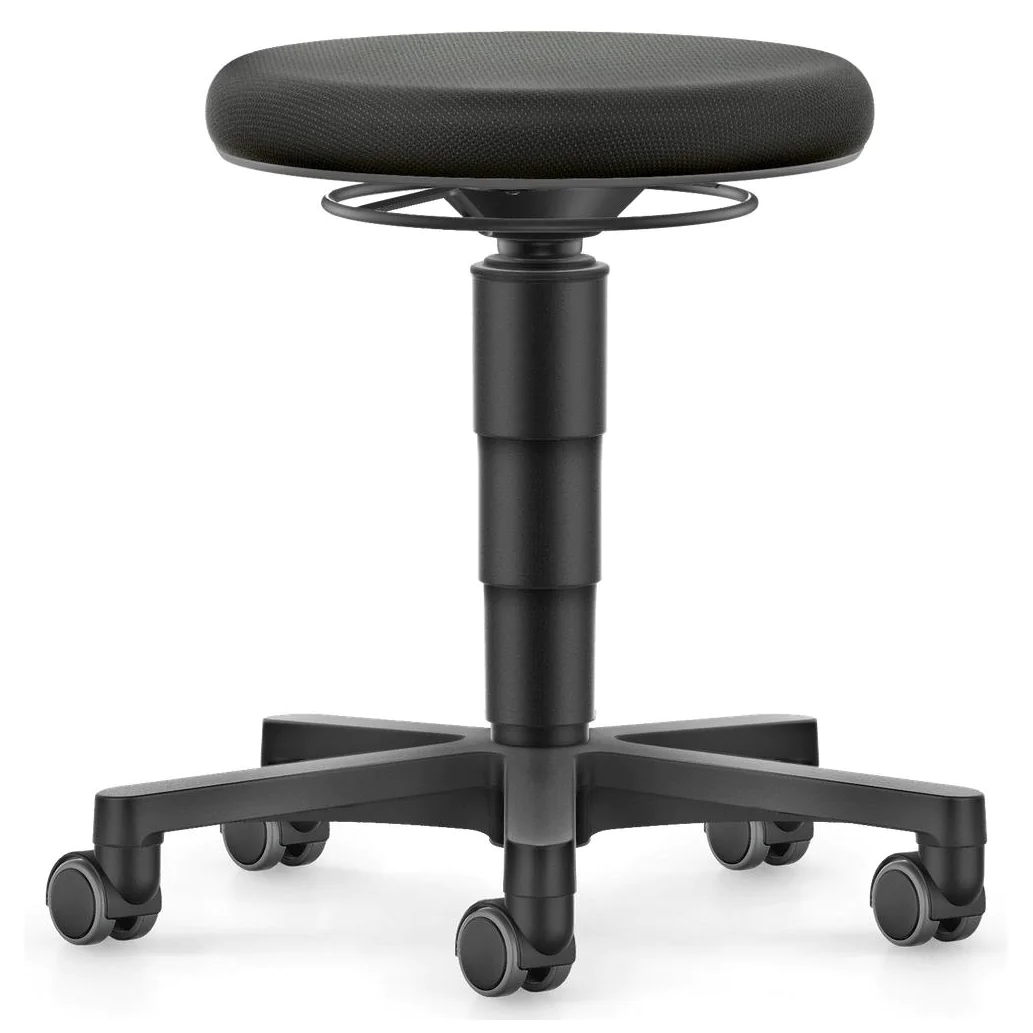 Bimos Allround Hocker mit 5-Fuß-Gestell und Rollen
