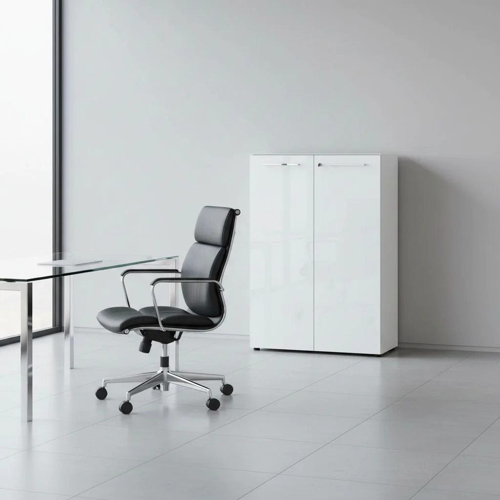 Aktenschrank 4202 Monteria - Weiß von BME home - Produktbild 3 von 4