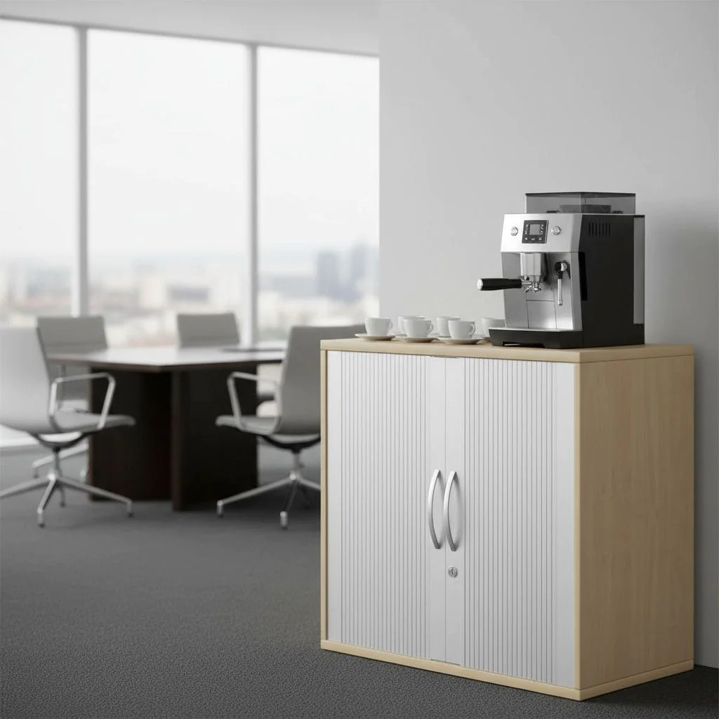 Anstell-Rollladenschrank 2 OH - B 80 cm von Geramöbel - Produktbild 2 von 10