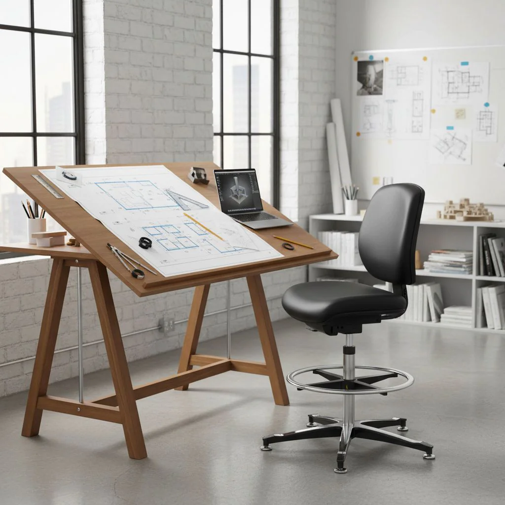 Arbeitsstuhl Tec classic 2082 ESC von Dauphin Industry - Produktbild 2 von 4