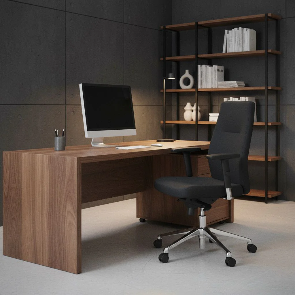 Bürostuhl Nero Up - NST-NERO-UP-ST33-POL-R16H-CR-EST-YB009-ESH