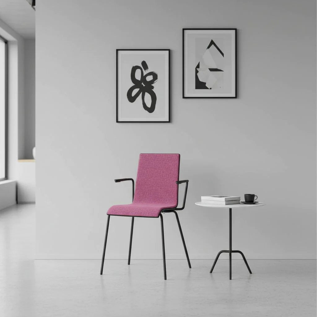 Besucherstuhl Cafe VII 4LARM von Nowy Styl - Produktbild 3 von 6