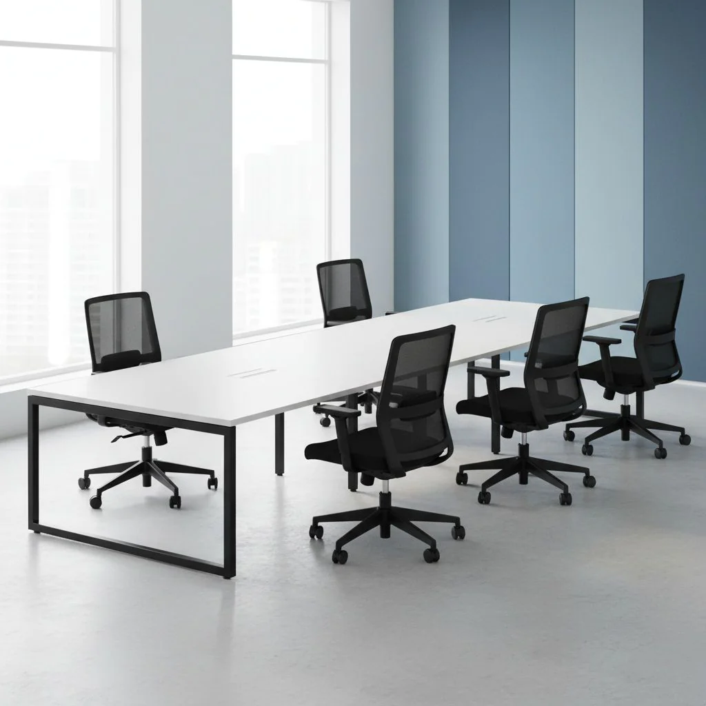 Schreibtisch bSpace Workbench 6er O Fuß von Nowy Styl - Produktbild 3 von 4