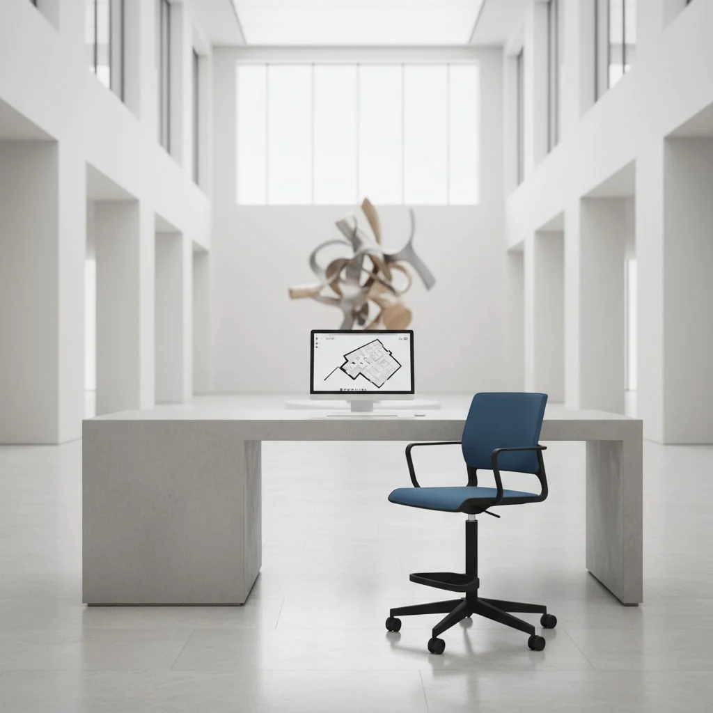 Counter-Drehstuhl Xilium AL Polster von Nowy Styl - Produktbild 2 von 4