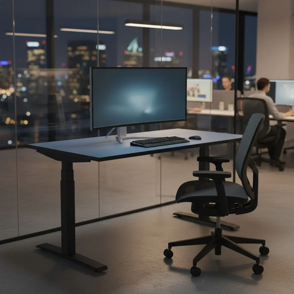 Höhenverstellbarer Schreibtisch eModel 2.0 von Nowy Styl - Produktbild 2 von 17
