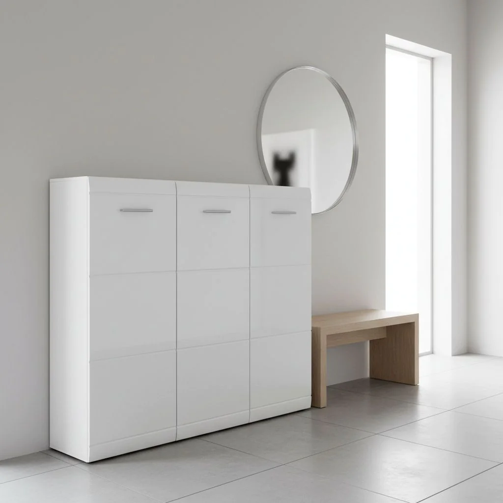 Garderobenschrank 3523 Adana - Weiß von BME home - Produktbild 4 von 6