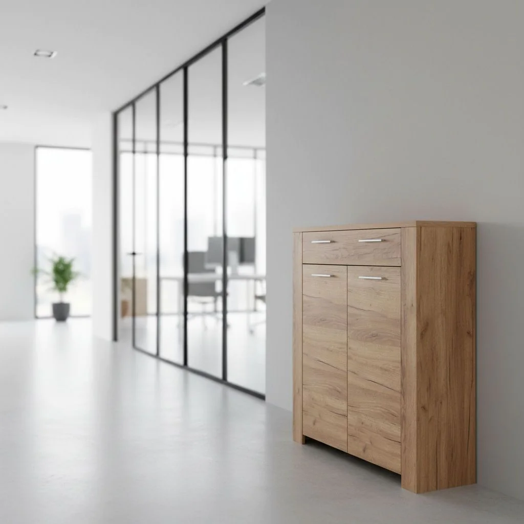 Garderobenschrank 3955 Castera - Navarra-Eiche von BME home - Produktbild 4 von 5