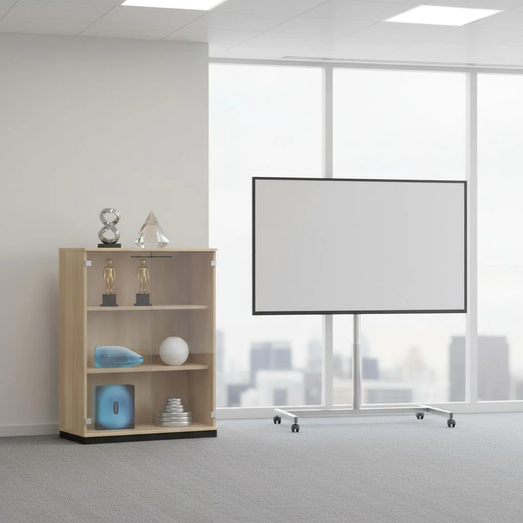 Glasflügeltürenschrank SQart 3 OH von Nowy Styl - Produktbild 2 von 6