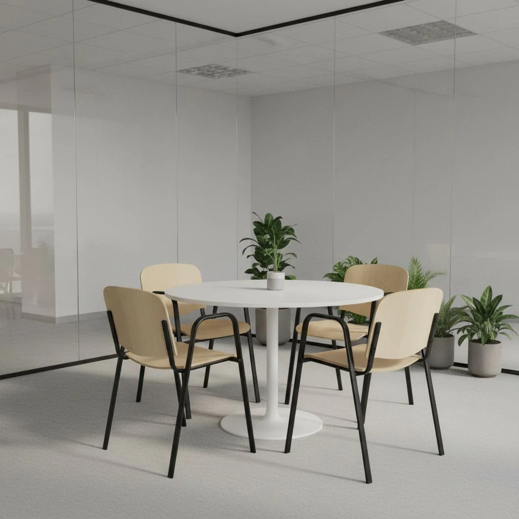 Konferenzstuhl ISO Wood W von Nowy Styl - Produktbild 4 von 5