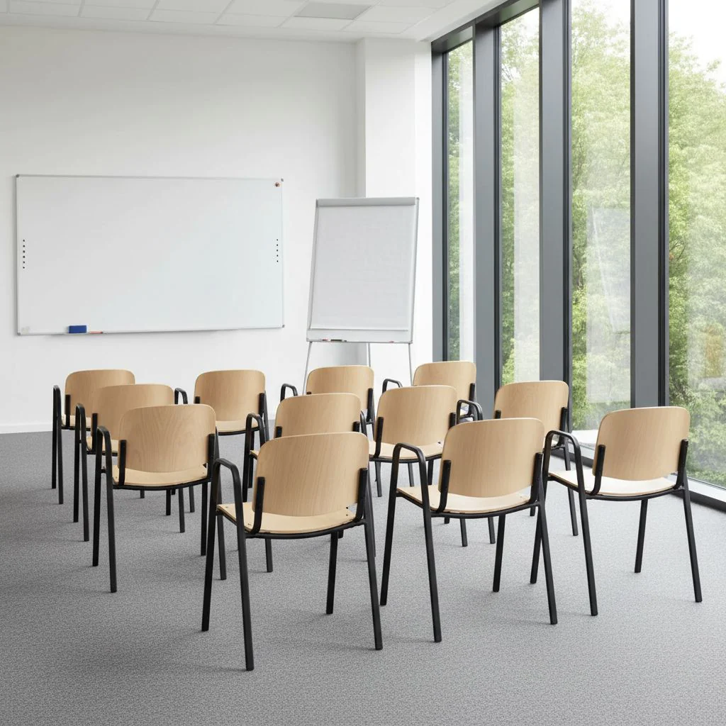Konferenzstuhl ISO Wood W von Nowy Styl - Produktbild 5 von 5