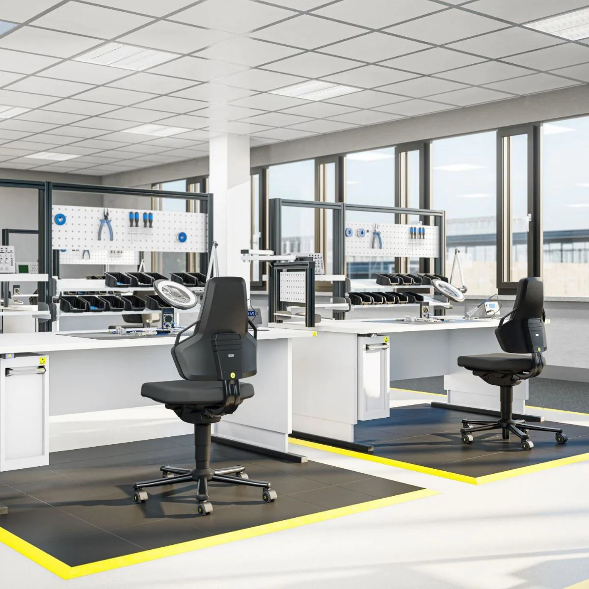 Arbeitsstuhl Nexxit ESD von bimos - Produktbild 4 von 9