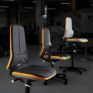 Arbeitsstuhl Neon ESD XXL von bimos - Produktbild 4 von 8