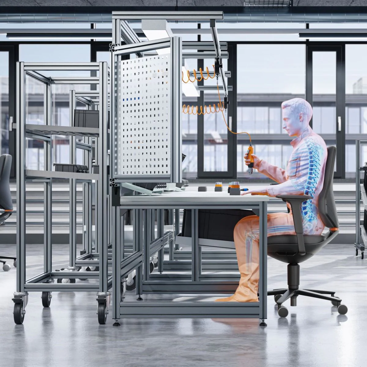 Arbeitsstuhl Texon von bimos - Produktbild 4 von 7