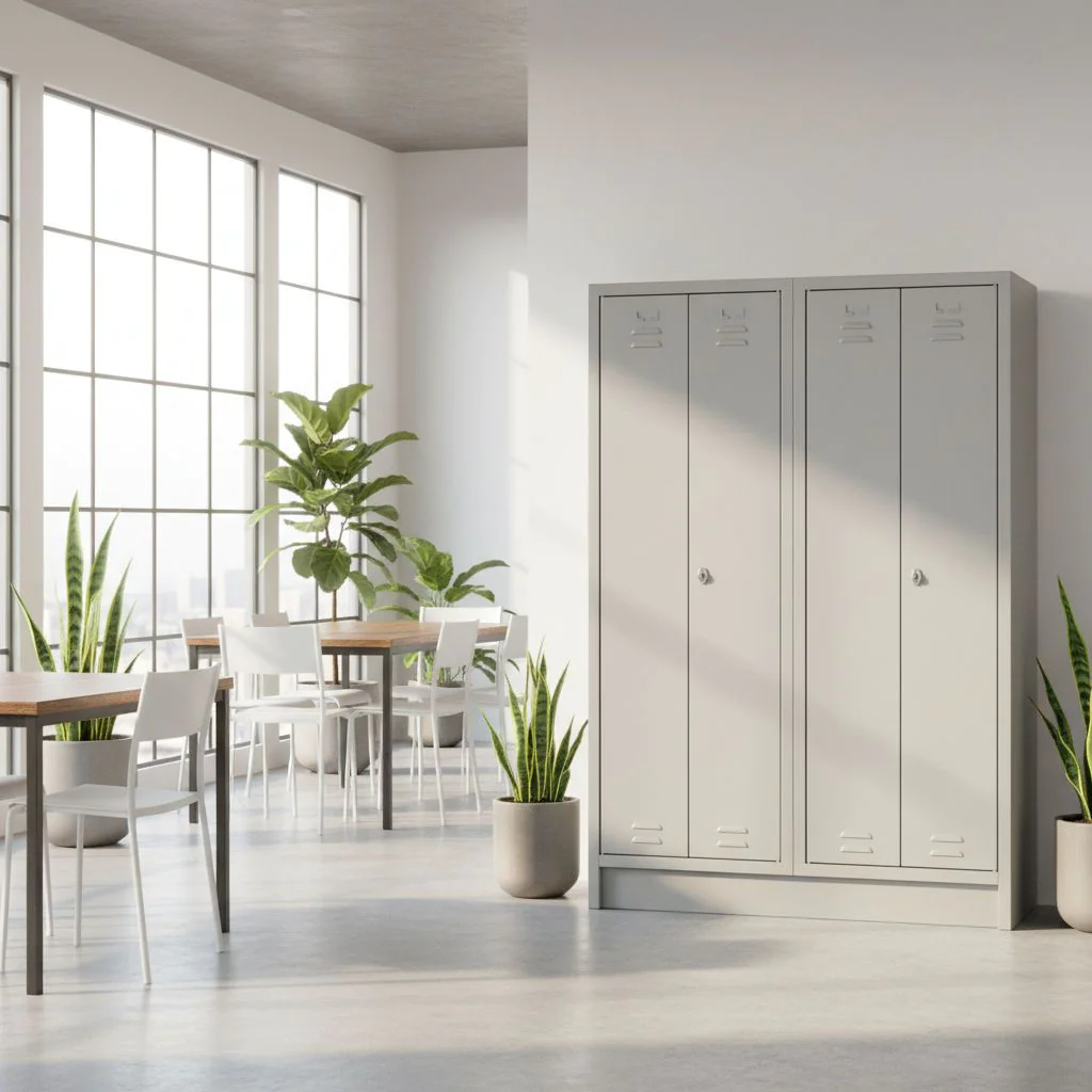 Reihenspind ST 120 cm 4-türig 2S Sockel K:7035 T:7035 2 DR von Ceha - Produktbild 3 von 5
