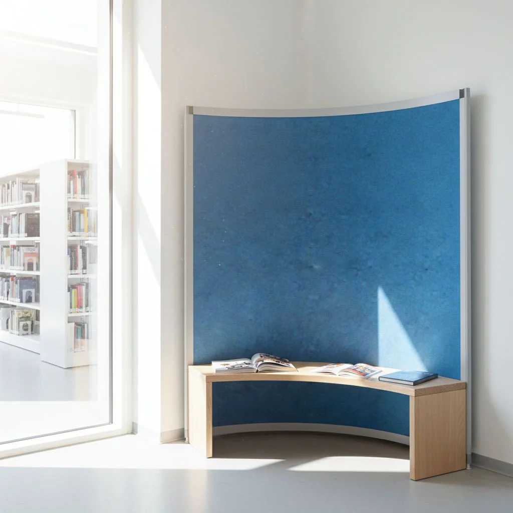 Stoff-Stellwand Rey Rund - REY-MTTR