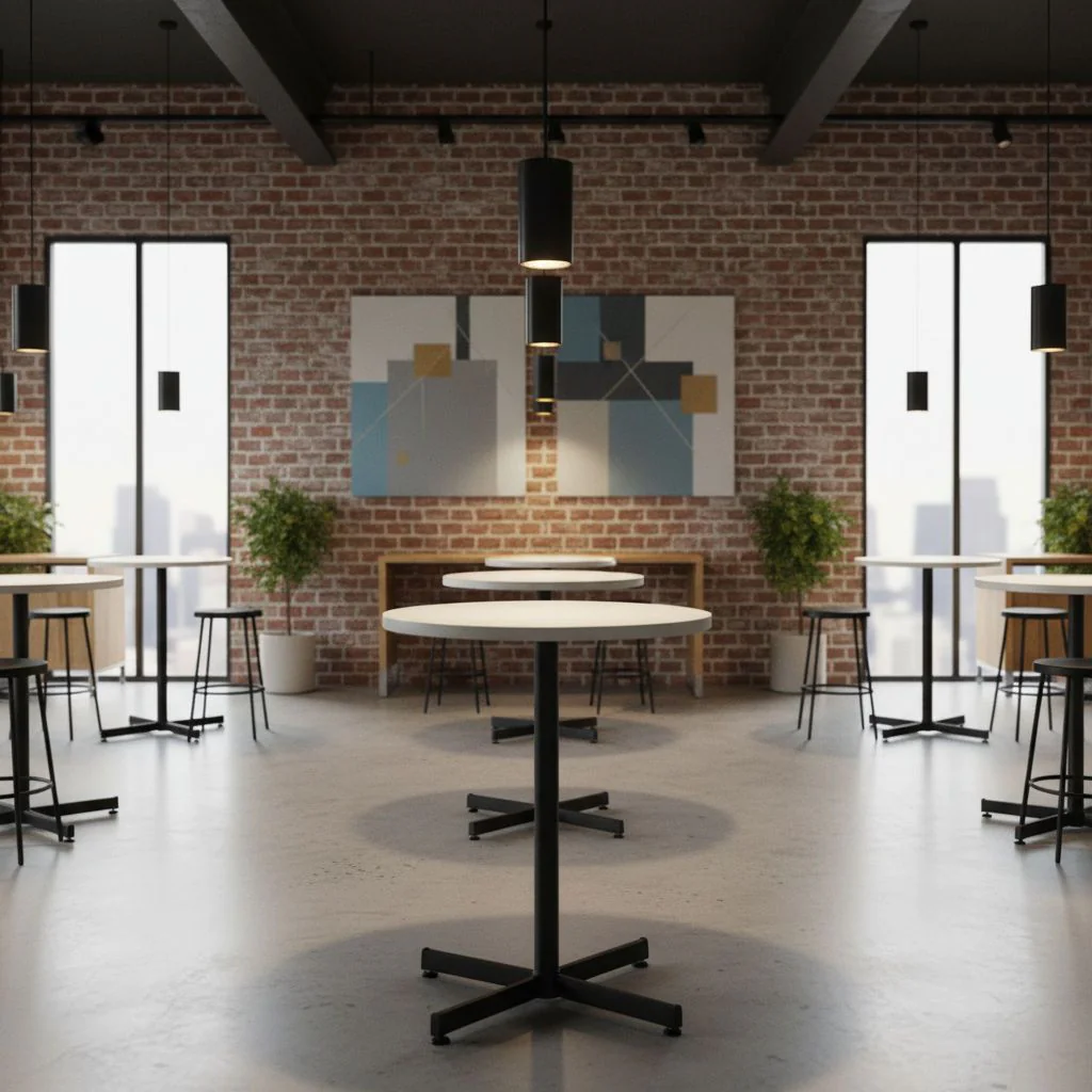 Tisch Cruzo Rund - 74 cm hoch von Nowy Styl - Produktbild 5 von 5