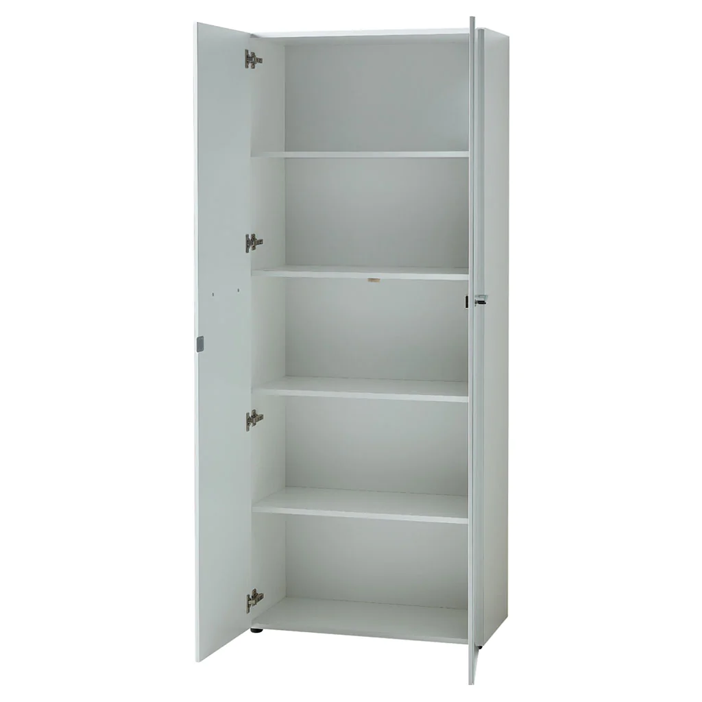 Aktenschrank 4204 GW-Monteria mit edlen Glasfronten und Chromgriffen