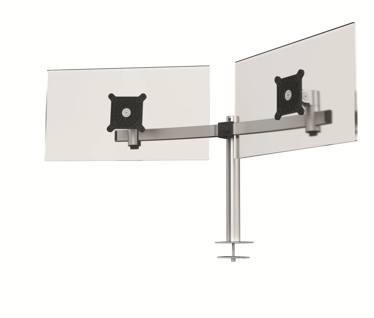 Durable PRO Doppelhalterung mit zwei Monitoren
