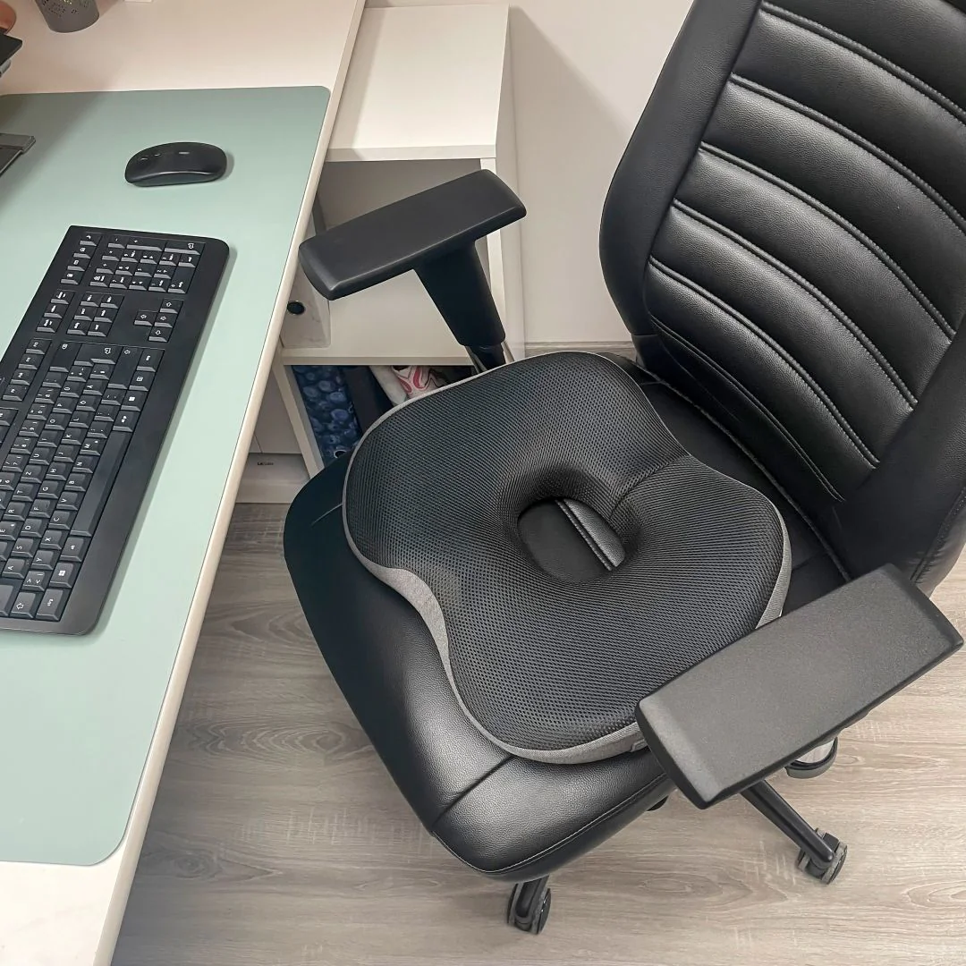 Komfort-Upgrade am Bürostuhl durch Sitzkissen