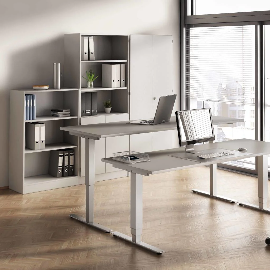 Hammerbacher Regal Solid 5 OH offenes Büroregal