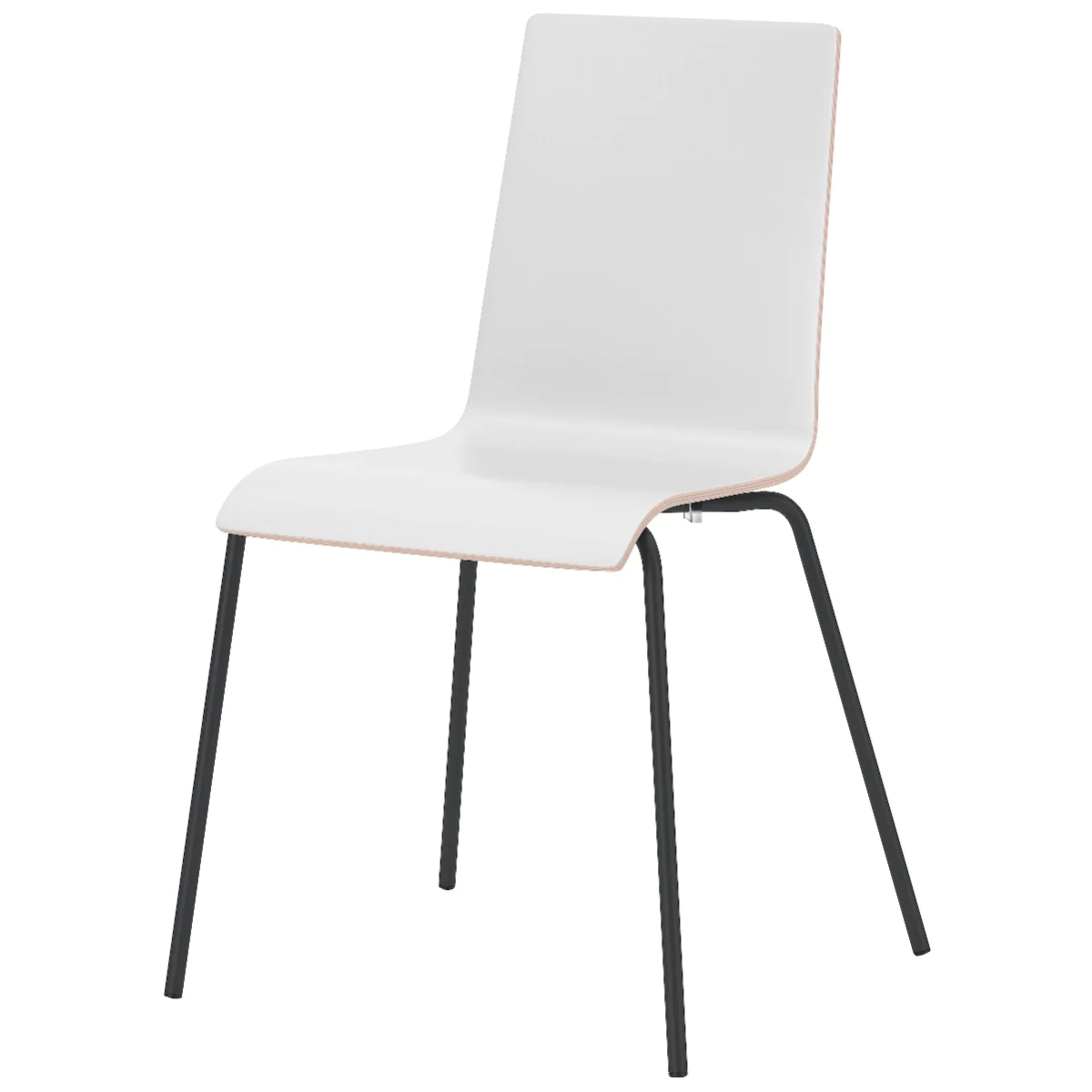 Nowy Styl Besucherstuhl Café VII 4L aus Buchenschichtholz