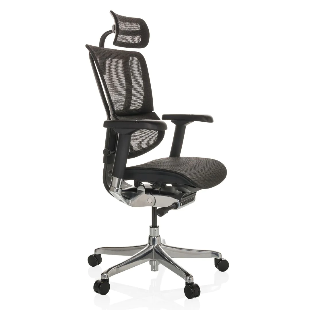 Bürostuhl Chefsessel ERGOHUMAN SLIM GEN2 Netzstoff von HJH - Produktbild 7 von 14