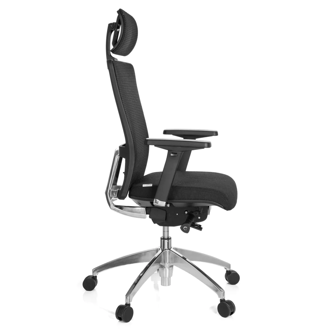 Bürostuhl Chefsessel ASTRA LUX Netz schwarz von HJH - Produktbild 7 von 13