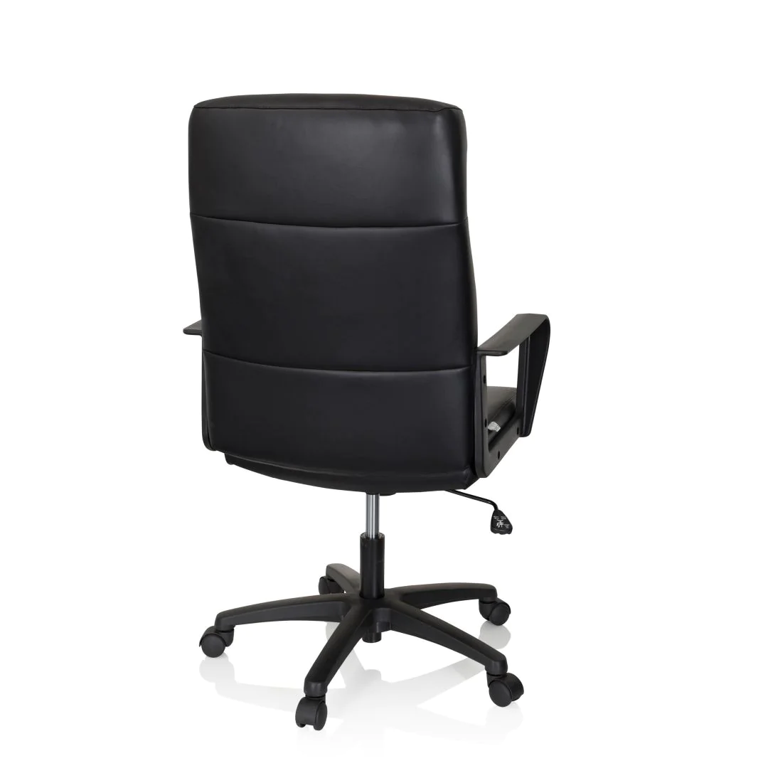Bürostuhl Chefsessel LISSO Kunstleder schwarz von HJH - Produktbild 9 von 13